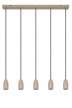 Lampa wisząca Lucide EVORA 45406/05/41 czarny