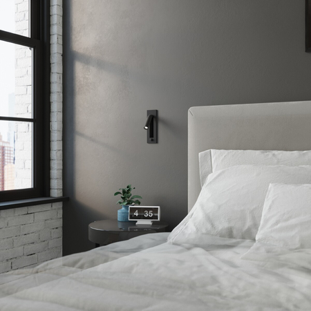 Sollux Lighting Kinkiet ENIF czarny SL.0956