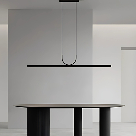 Lampa wisząca Abigali Persivald 24W liniowa 120cm czarny