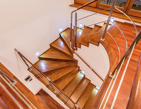 Oprawa schodowa led Skoff Tango Alu Biała zimna IP20