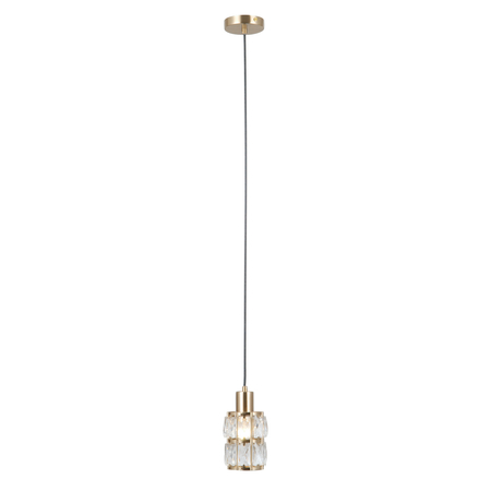 Lampa wisząca Italux Alma PND-40668-1-HBR Złoty