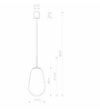 Lampa wisząca Nowodvorski 8672 PEAR M