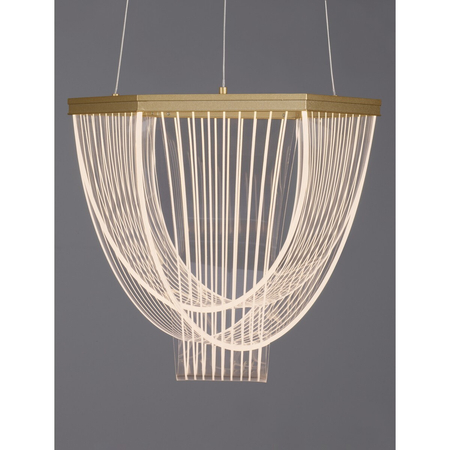 Lampa wisząca Luces Exclusivas ZARLINO LE45391 złoty i odcienie złota