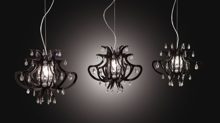 Lampa wisząca Slamp LILSM00BLK01T00000EU Lillibet Black