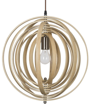 Lampa wisząca Luces Exclusivas MARTIN LE42097 drewniany