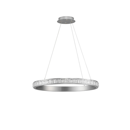 Lampa wisząca Luces Exclusivas MONTALO LE45403 srebrny i odcienie srebra