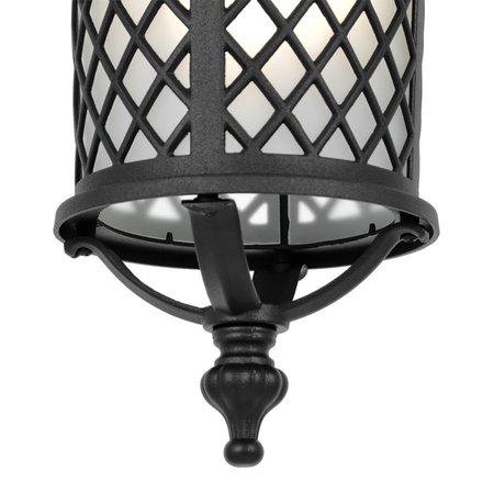 Lampa zewnętrzna wisząca Kaja CHICAGO K-8216 czarny