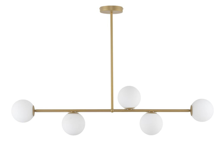 Sigma 33334 GAMA 5 złoty beż lampa wisząca