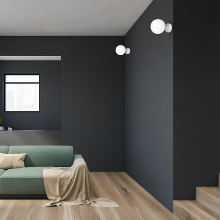 Milagro Kinkiet SFERA WOOD 1xE14 MLP5423 CHROM