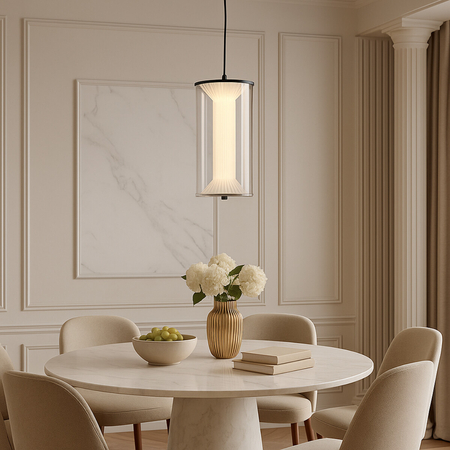 Light Prestige Lampa wisząca Aeris transparentna LED CCT LP-2137/1P TR