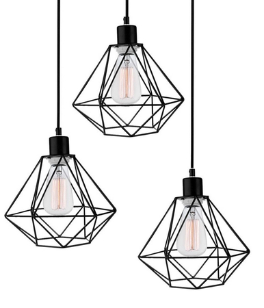 Lampa wisząca Luces Exclusivas PUERTO LE42167 czarny