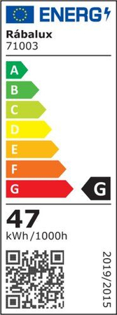 Lampa sufitowa Rabalux Cooperius 71003 biały