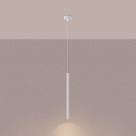 Sollux Lighting Lampa wisząca ARCHE 1 biała SL.1337