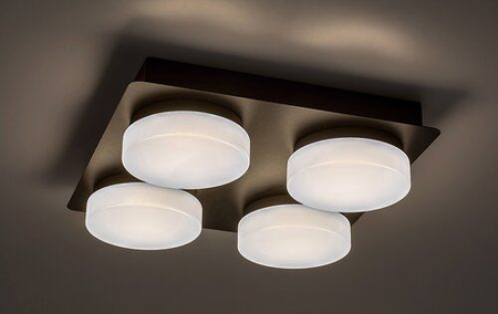 Lampa łazienkowa Rabalux Attichus 75004 czarny matowy