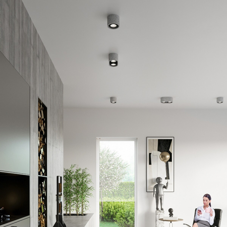 Sollux Lighting Plafon BASIC 2 beton SL.0882