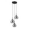 Lampa wisząca Italux PND-40824-3-BK Czarny mat