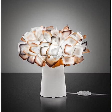 Lampa stołowa Slamp CLIZIA - ORANGE S CLITS00ORG00000WHBEU pomarańczowy