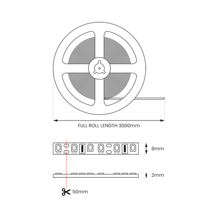 Eko-Light Zestaw Taśma SMD 60/m 4000K IP65 5m + Zasilacz EKZ1213