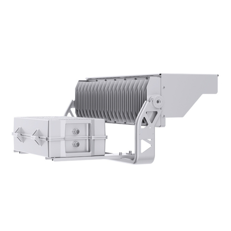 Wysokomasztowa lampa LED Greenie Mastray 30° 500W 170lm/W do precyzyjnego oświetlenia dużych powierzchni 5000K