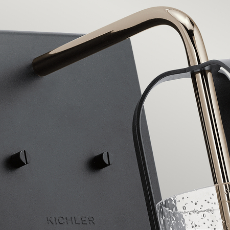 Kinkiet Kitner - 1 źródło światła - Polerowany nikiel Quintiesse QN-KITNER1-PN