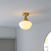 Lampa sufitowa Endon Lighting Camberley 97688 mosiądz