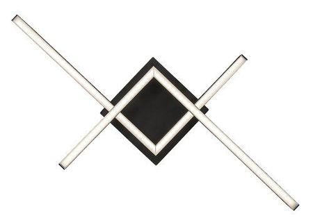 Lampa sufitowa Rabalux Casimir 5267 czarny matowy