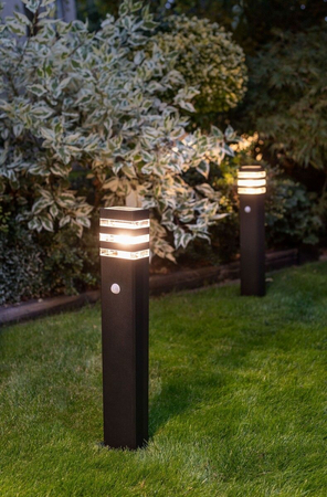 Lampa zewnętrzna słupek RIO SENSOR Nowodvorski 9097 czarny