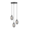 Lampa wisząca ASTRAL 3 Emibig 1266/3PREM czarny