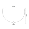Lampa wisząca Shilo No.C 1260 mm 5084