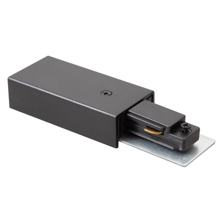 Milagro Zasilanie + Zaślepka Do Szynoprzewodu Czarny 1-Obwodowy ML2141 CZARNY