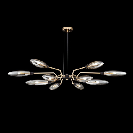 Lampa wisząca Maytoni MOD012CL-12G Ventura - Matowe złoto