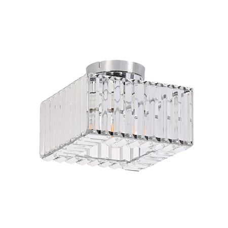 Light Prestige Kwadratowy plafon Vetro chrom 1xE27 LP-2910/1C CH square