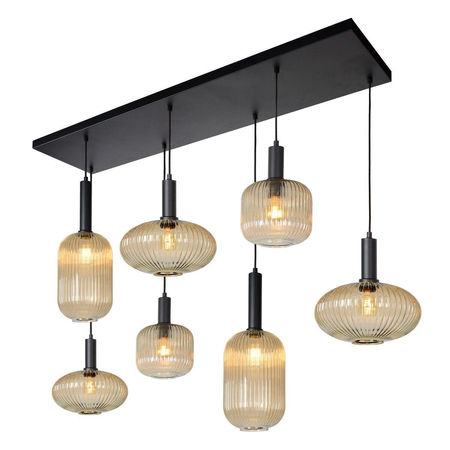 Lampa wisząca Lucide MALOTO 45386/07/62 złoty