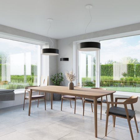 Sollux Lighting Żyrandol SKALA 50 czarny SL.0758