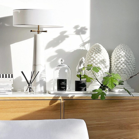 Cosmo Light Lampa stołowa BOW T02114BR