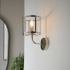 Kinkiet Endon Lighting Hopton 106003 nikiel