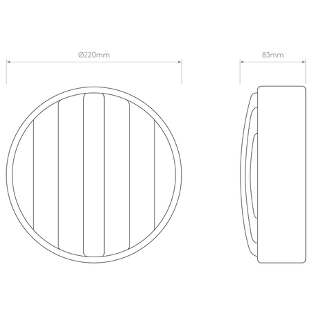 Kinkiet zewnętrzny Astro Montreal Round 220 1032011 Szczotkowana Stal Nierdzewna