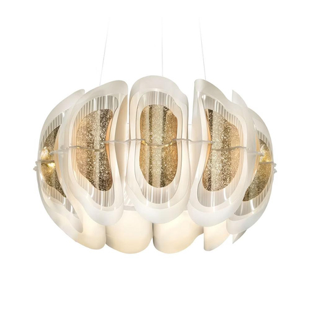 Lampa wisząca Slamp FIORDLYS - GOLD ROUND FRDSM00GLD01T00ROUEU złoty