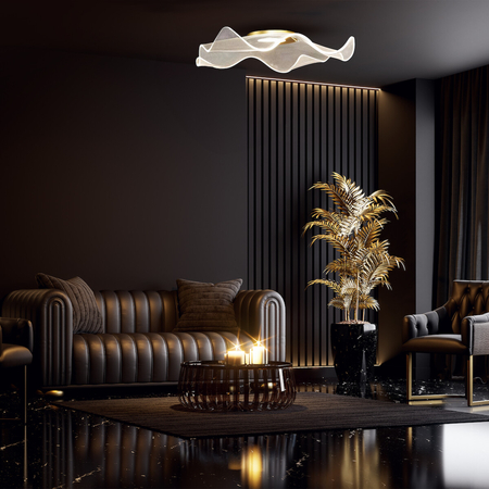 Milagro Lampa sufitowa LARGO 16W LED ML1043 ZŁOTY