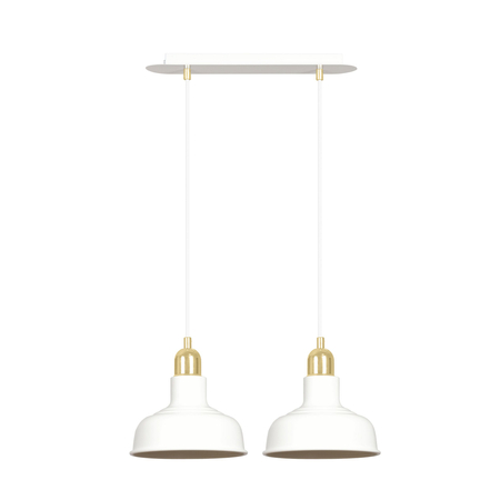 Lampa wisząca IBOR 2 WHITE Emibig 1043/2 biały