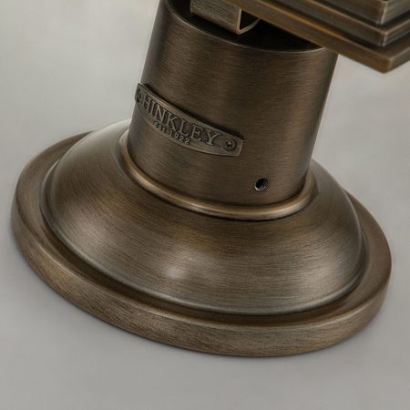 Duża latarnia cokołowa Grant - 1 źródło światła Quintiesse QN-GRANT3-L-BU