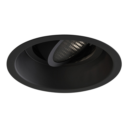Spot Astro Minima Slimline Round Adjustable Fire-Rated 1249041 Matowy Czarny