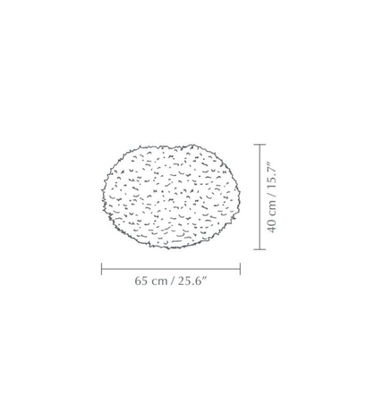 Lampa Umage 2047 Eos large light blue