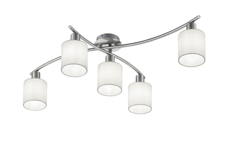 Lampa sufitowa Trio 605400501 biały/srebrny