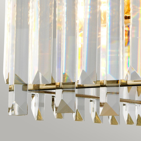 Żyrandol Elstead Lighting Aries szary ARIES-4P-L