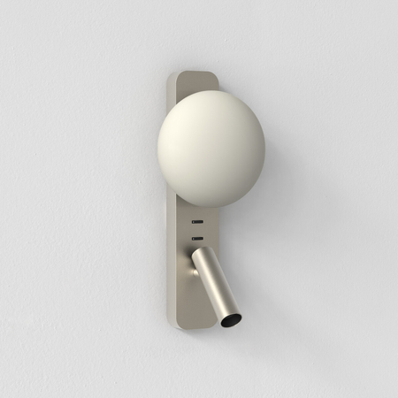 Kinkiet Astro Zeppo Reader 1176010 Matowy Nikiel