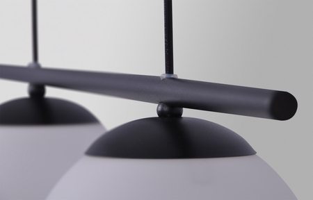 Lampa wisząca ARTON Kaja K-4965 biały/czarny