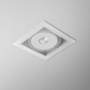 Lampa wpuszczana AQForm Squares 111 x 1 Qrled 230V Recessed Biały Struktura