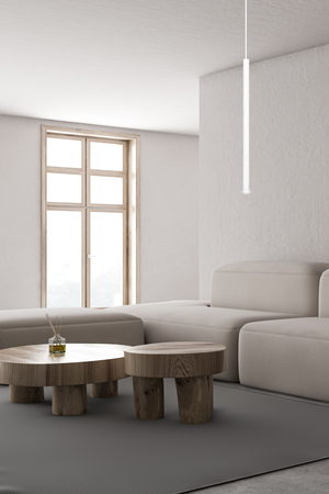 Lampa wisząca SELTER 1 WHITE Emibig 553/1 biały