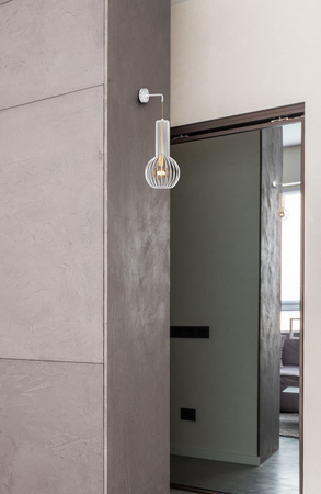 Kinkiet ARVI WHITE Kaja K-4528 biały/złoty